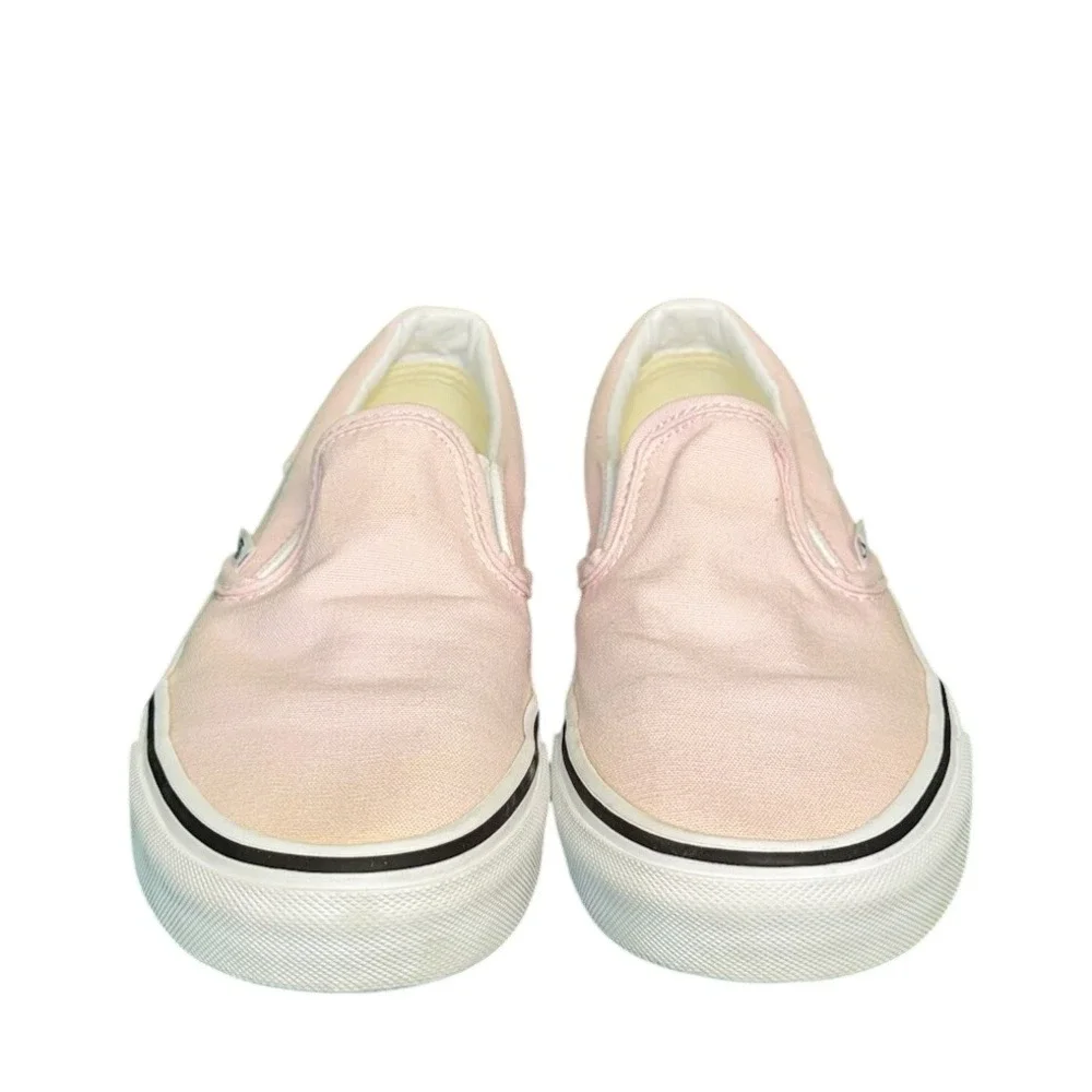 Vans Classic Slip-On Pink Canvas Skate‎ Shoes Mens 3.5 Womens 5.0 Kids 3.5